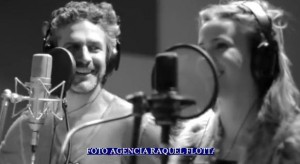 Celeste Cid y Leo Sbaraglia (Foto gentileza Raquel Flotta 2014)